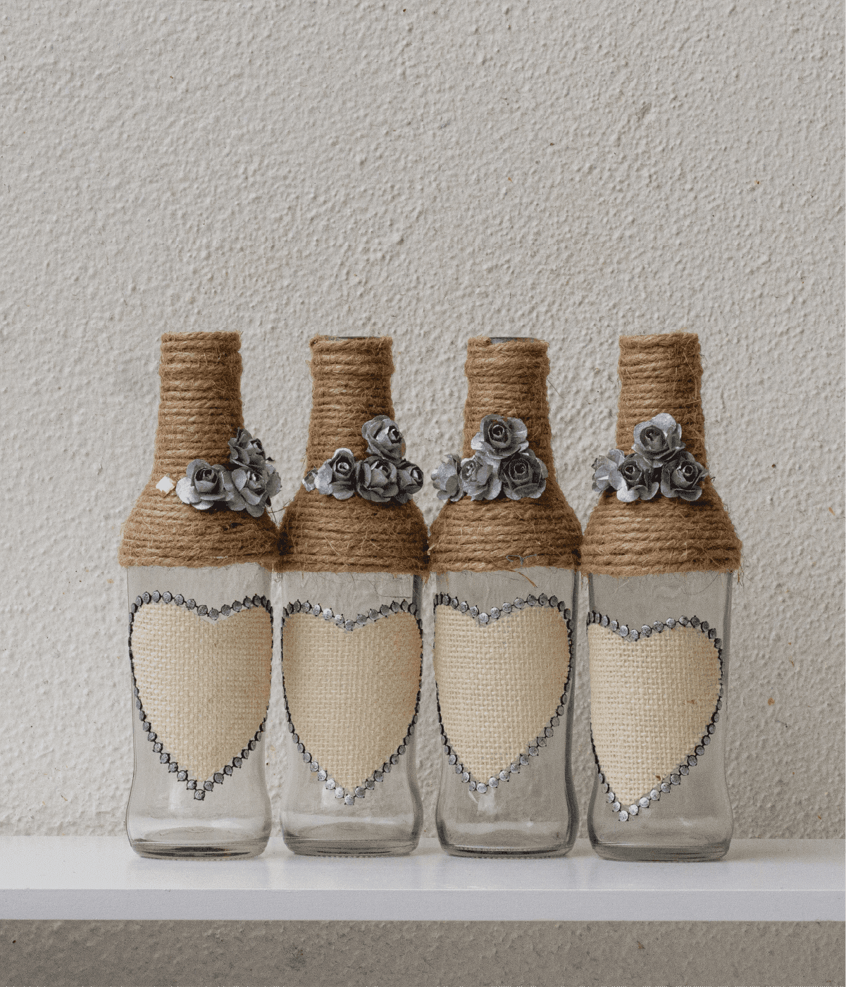 Jute HOME Bottle Art