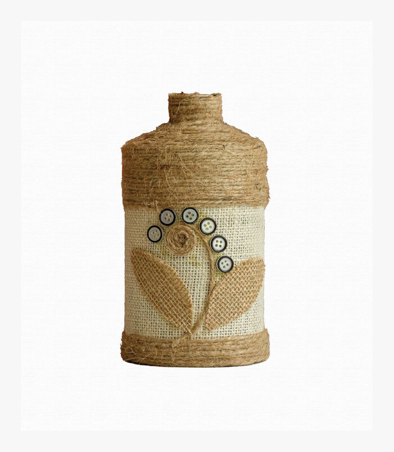 Jute Bottle Art